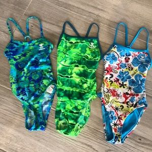 TYR practice suits size 26 (girls 7/8)